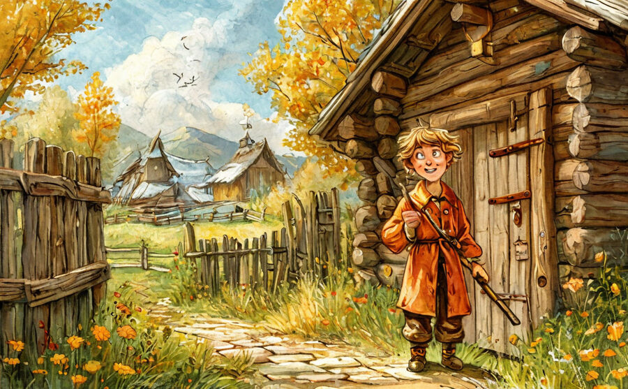 Как Иван-дурак дверь стерёг