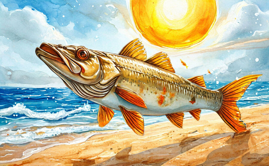Почему щука в море не живет